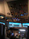 Cockpit Lights Dim at LIMC