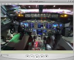 small .mov panoramic 737ng cockpit video