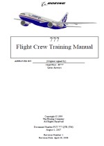 BOEING B777 Flight Crew Training Manual