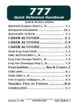 BOEING B777 Quick Reference Handbook
