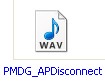 4 Tone A/P Disconnect Wave File for the PMDG