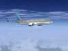 Jetstream 737-800 in the air.
